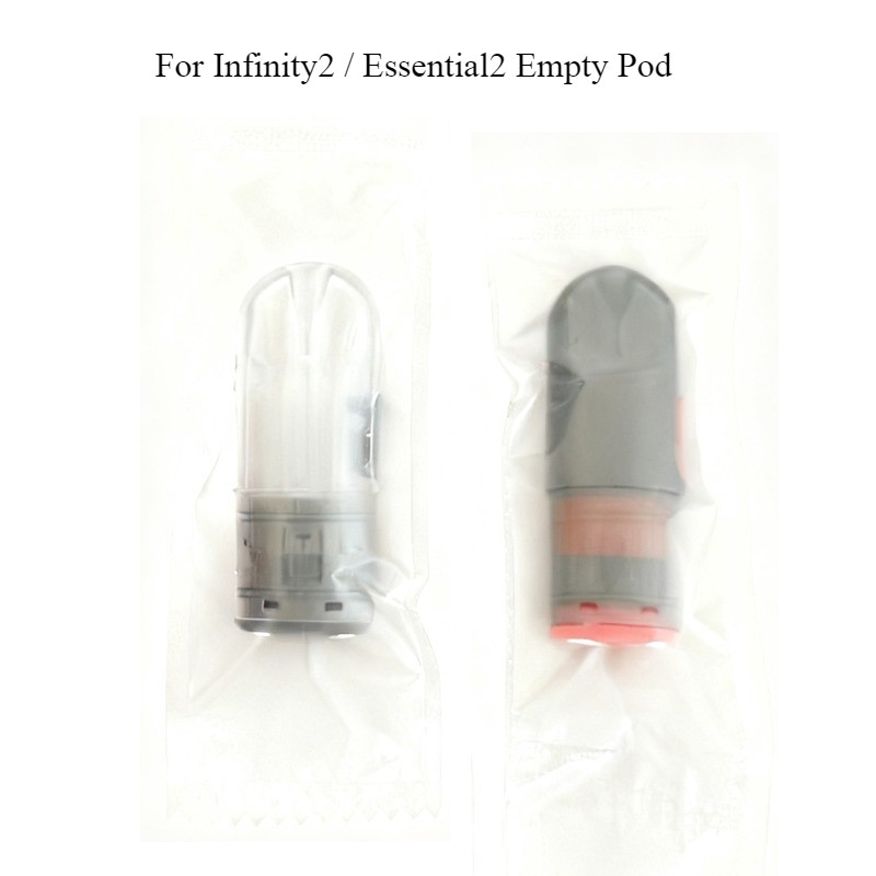 For Relx Infinity 2 / Essential 2 Refillable Pods w/ Coil 10PCS