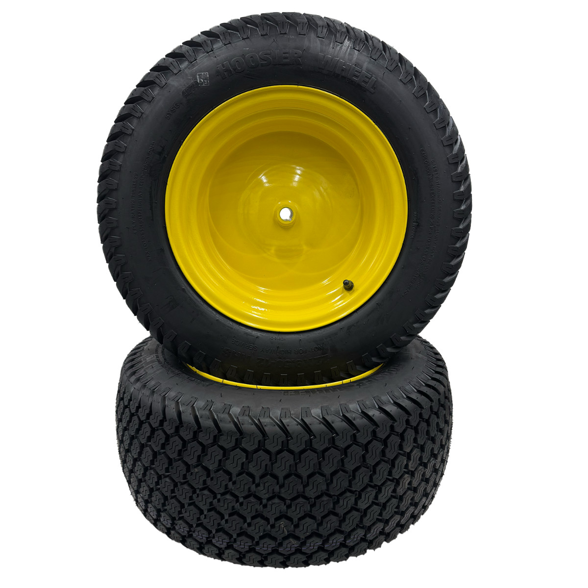 22x9.50-12 Lawn Mower Wheels - Set of 2 - Fits on 3/4 Inch Axle