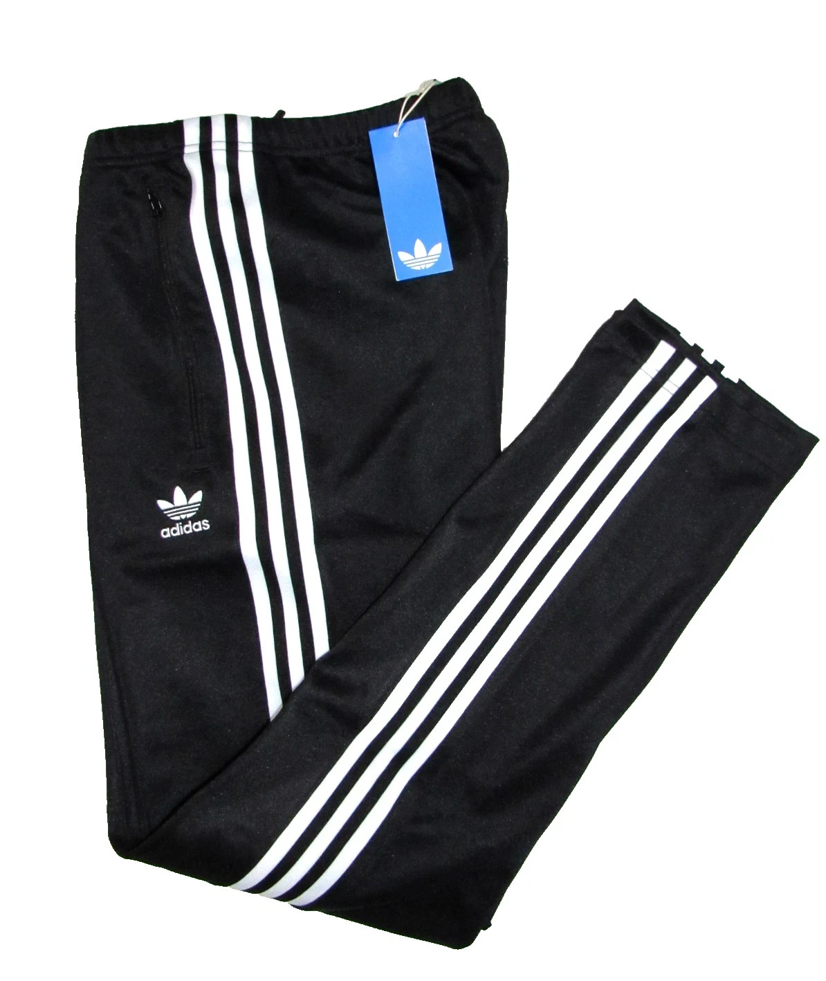 adidas Originals Beckenbauer Classic Track Pants Black II5764 Men's All Sizes