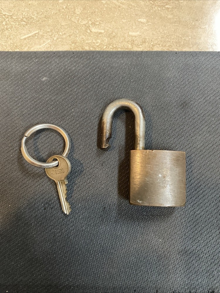 SOLID BRASS Corbin Lock USA Padlock Brass TGD18