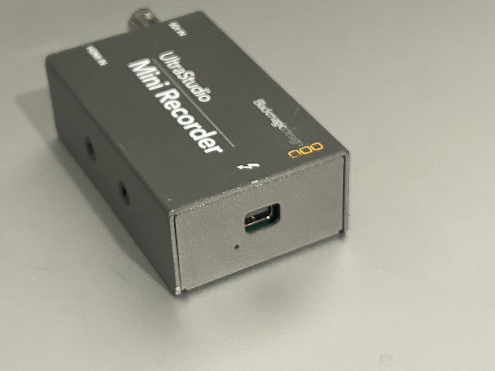 Blackmagic Design UltraStudio Mini Recorder Streaming Device Thunderbolt