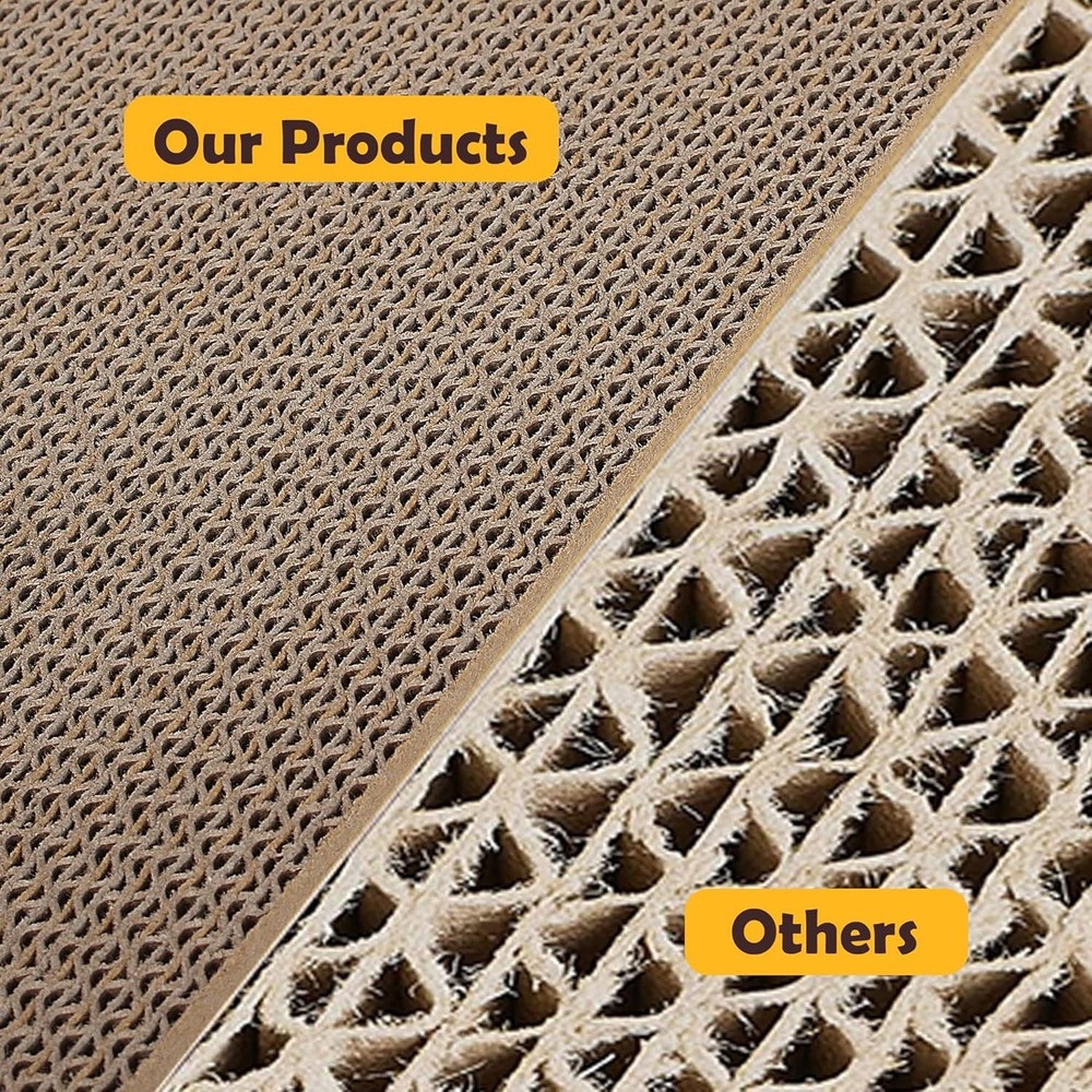 Large Cat Scratcher with Reversible Design - Fun & Protective Indoor Solution