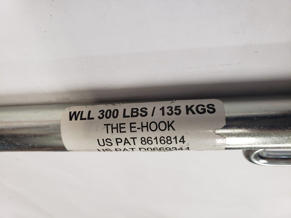 Qty/2 Kinedyne 80147 E Hook - E or A Series Track Storage