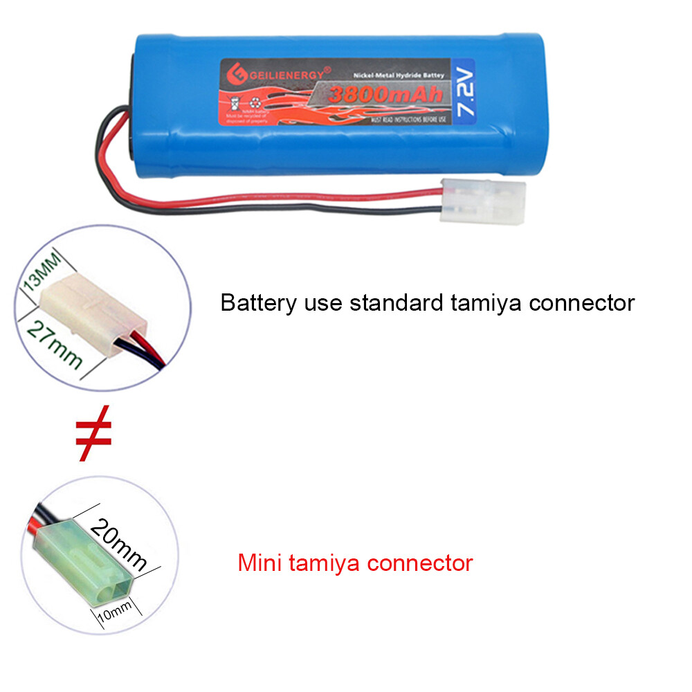 1x7.2V 3800mAh rechargeable Battery pack NiMH For RC Car RC Truck Airplane power