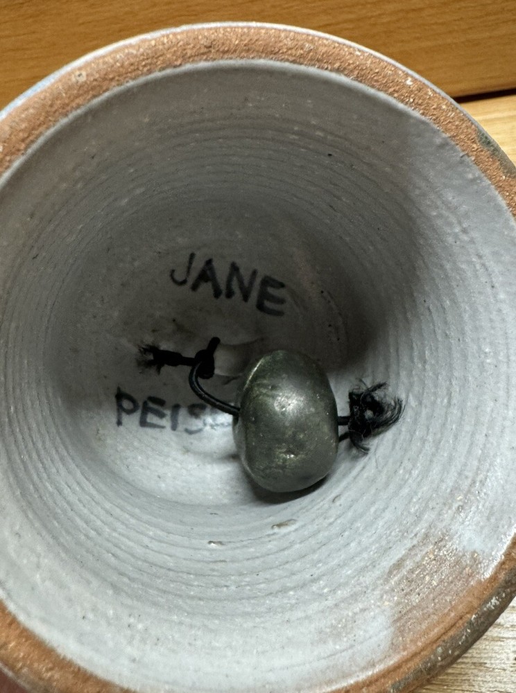 Bell Hand Made And painted ceramic bell.