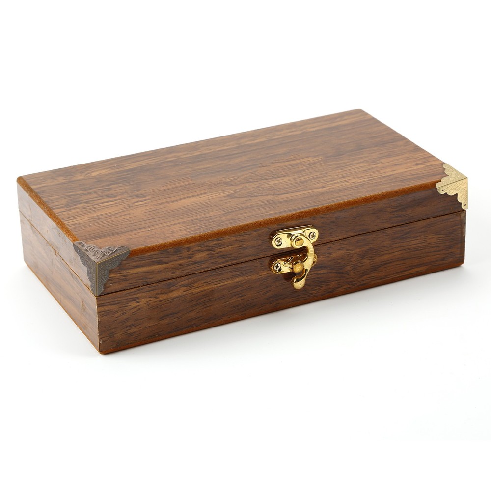 12 Pcs 30mm Decorative Box Corner Cover, Corner Protector, Bronze