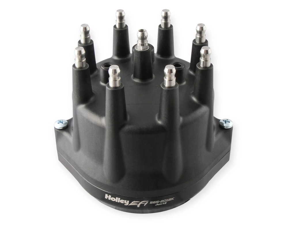 Holley EFI 565-201BK Dual Sync 351W Distributor, Black