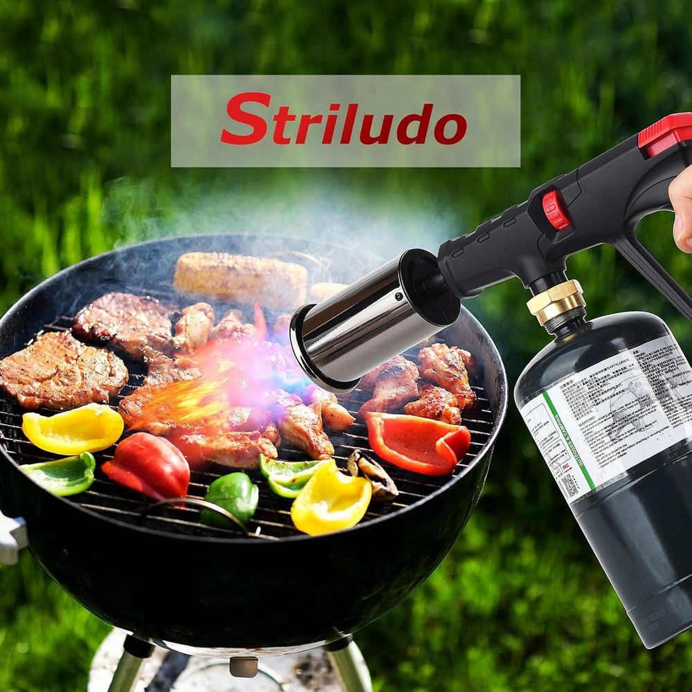 High-Quality Propane Torch with Powerful Flame for Culinary and Campfire Use