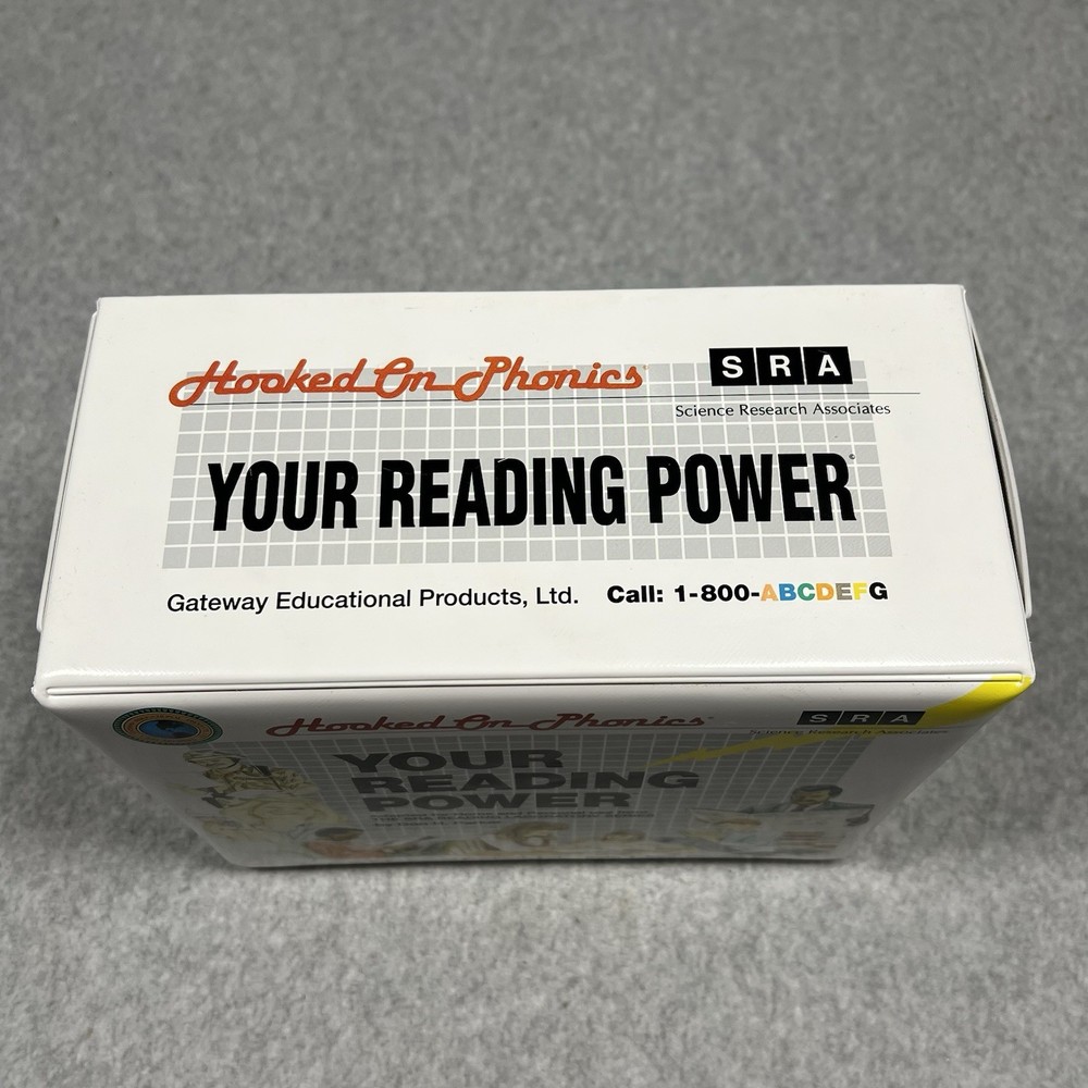 Vintage Hooked on Phonics Reading Power SRA Complete Set