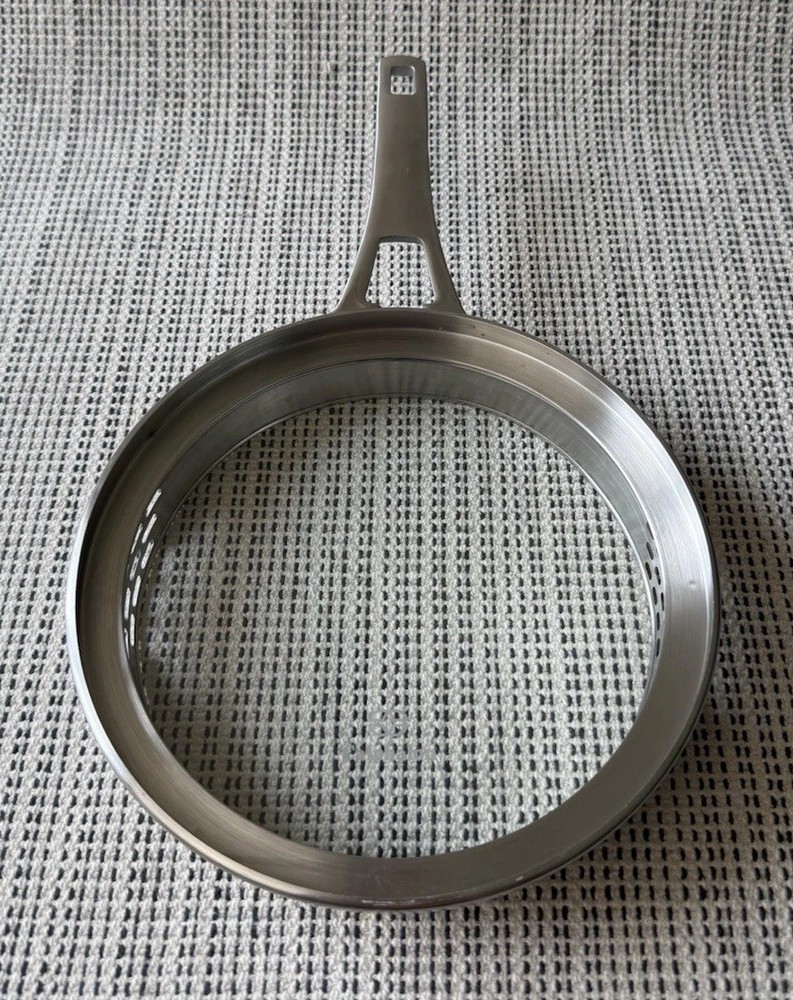 Calphalon Premier Space Saving 7.5" Silver Glass Strainer Lid Replacement