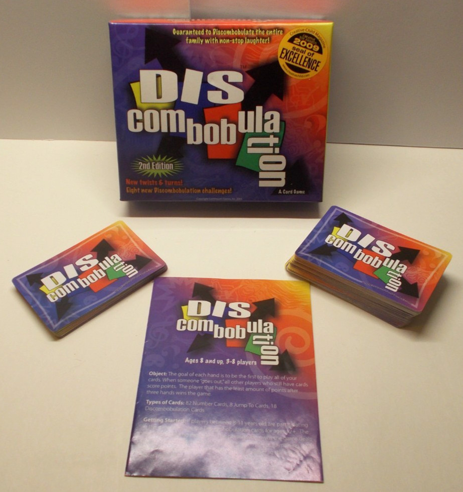 Continuum Games Discombobulation Card Game 2nd Edition Complete