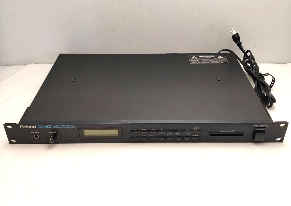 Roland D-110 Multi Timbral Sound Module Rack Mount