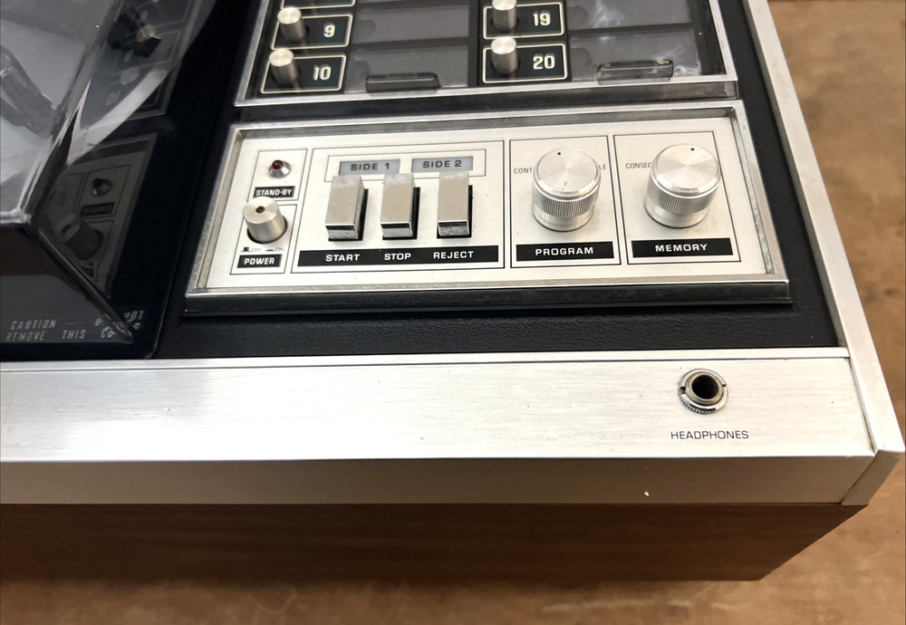 Panasonic RS-296US Automatic Reverse Cassette Player Carousel Tested Watch Video