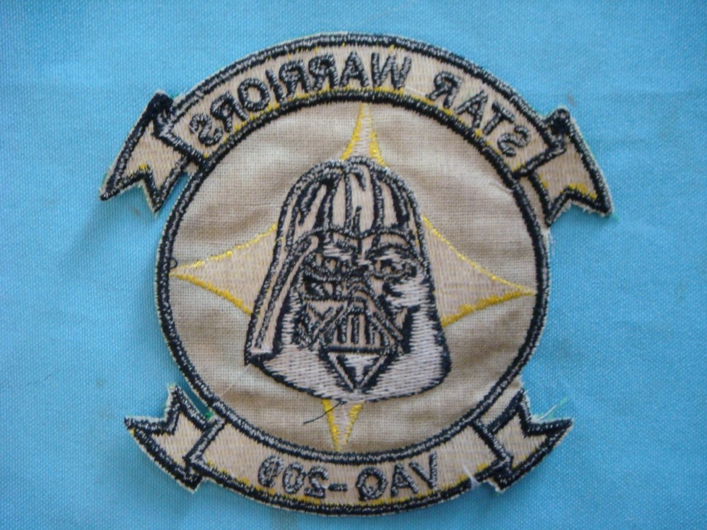 PATCH US NAVY ELECTRONIC ATTACK SQUADRON 209 VAQ-209 "STAR WARRIORS"
