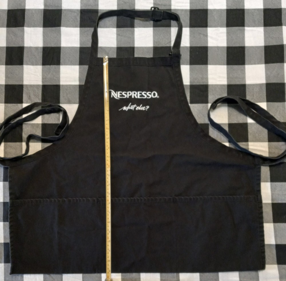 Used NESPRESSO What Else Coffee Apron