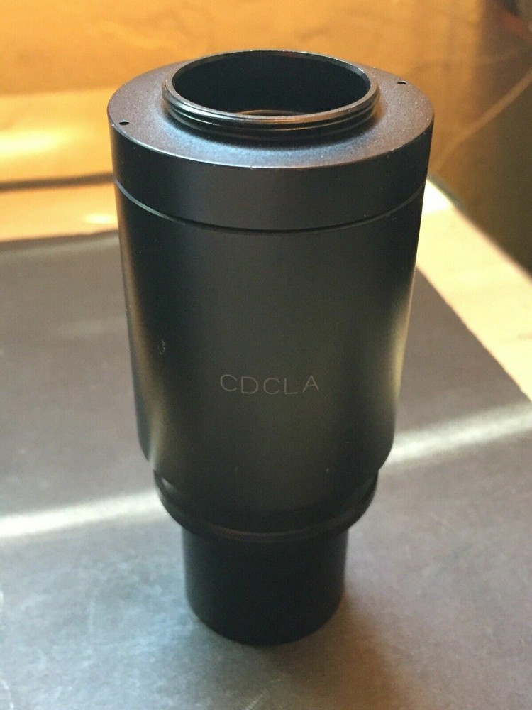 3-Piece Microscope Adapter 28mm Threads x 30mm 1X Focusable CDC281L CDCLAL CDC30