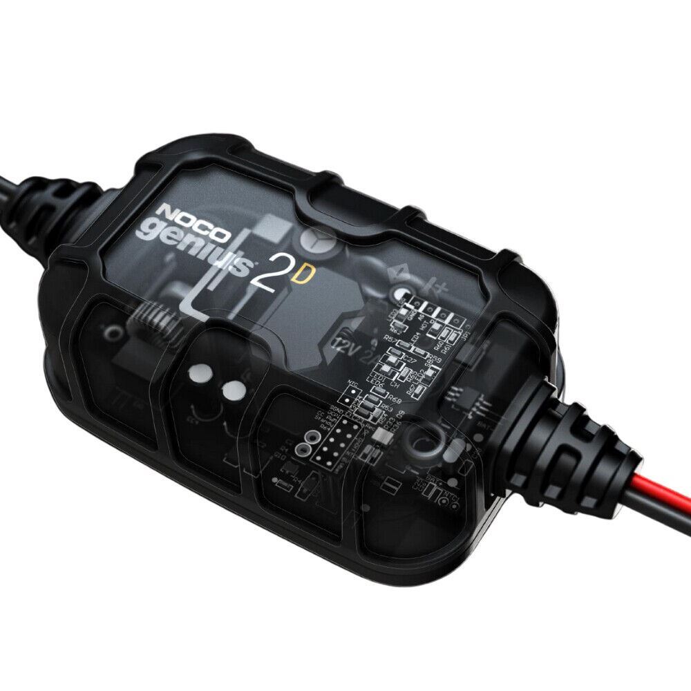 NOCO GENIUS2D 12V 2A Direct-Mount Charger and Maintainer