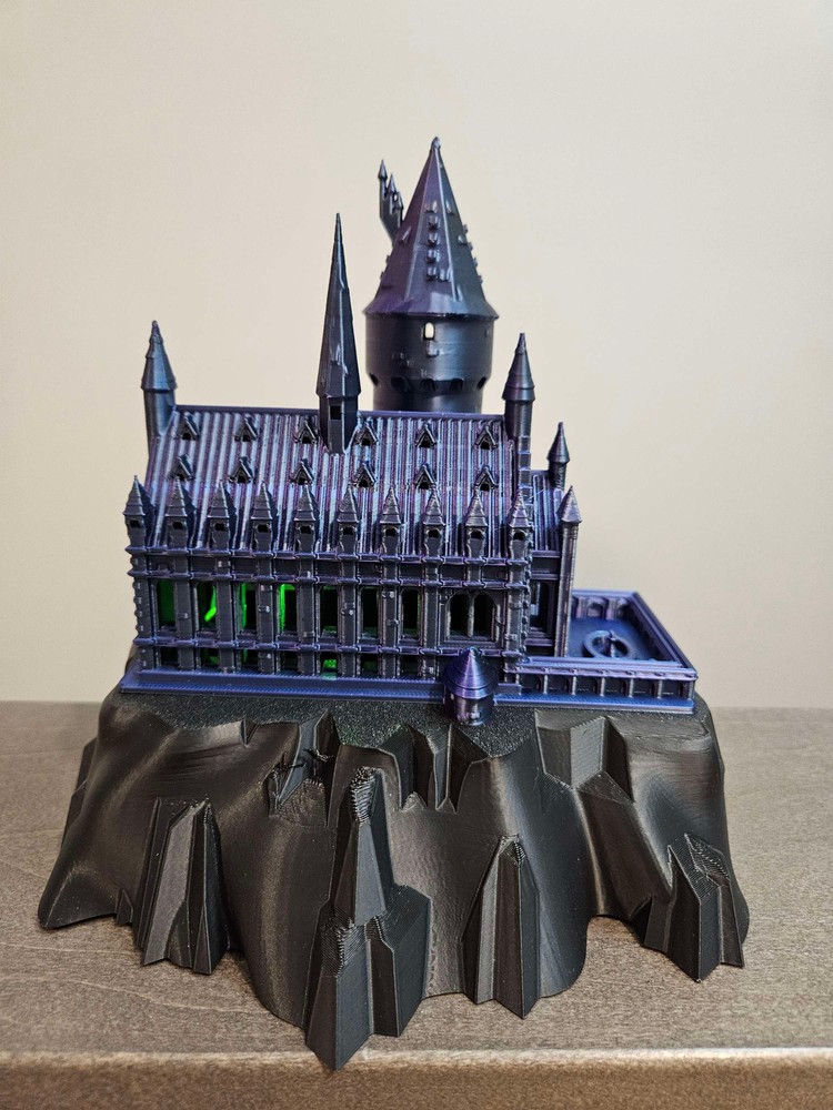 Hogwarts castle lamp 3D