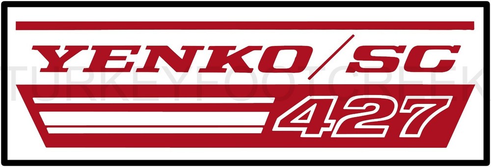 Yenko/SC 427 8" x 24" Metal Sign