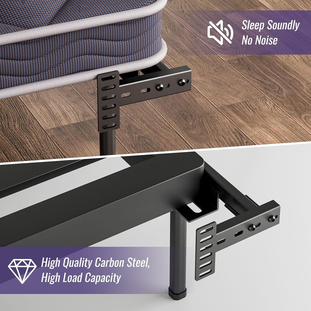 CCJH Adjustable Bed Headboard Wall Mounting Brackets,Footboard Extension Kit