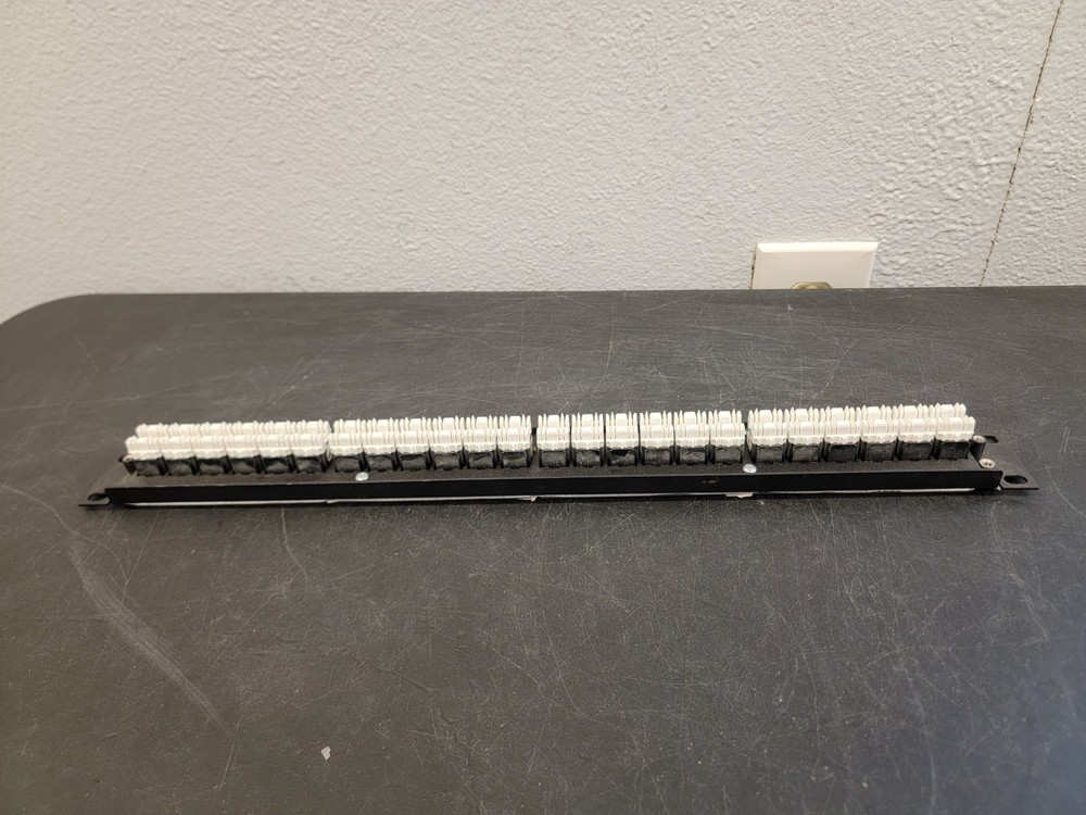 (3) Levinton Cat6A Universal Patch Panel 24-Port 10G Extreme