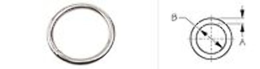 Round Ring 2" 304 Stainless