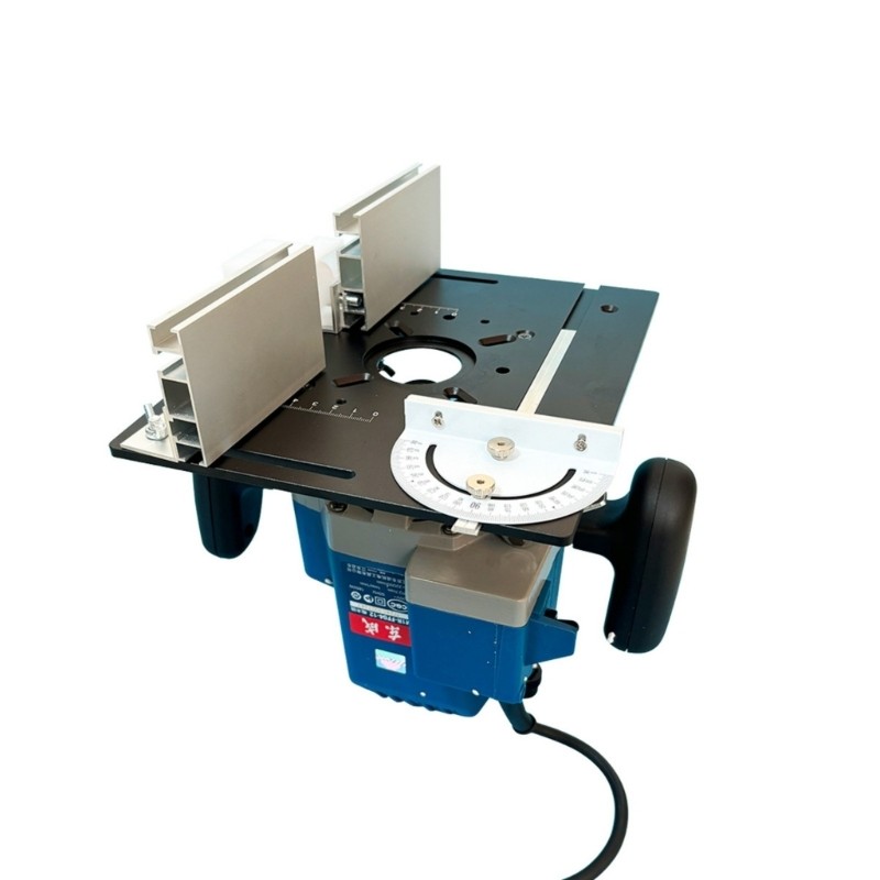 Multifunctional Aluminum Router Workbench Insert Plate for Woodworking Projects