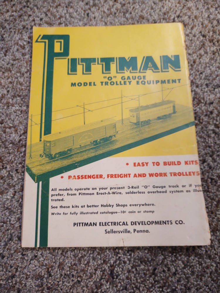 TOY TRAINS Magazine 1952 December