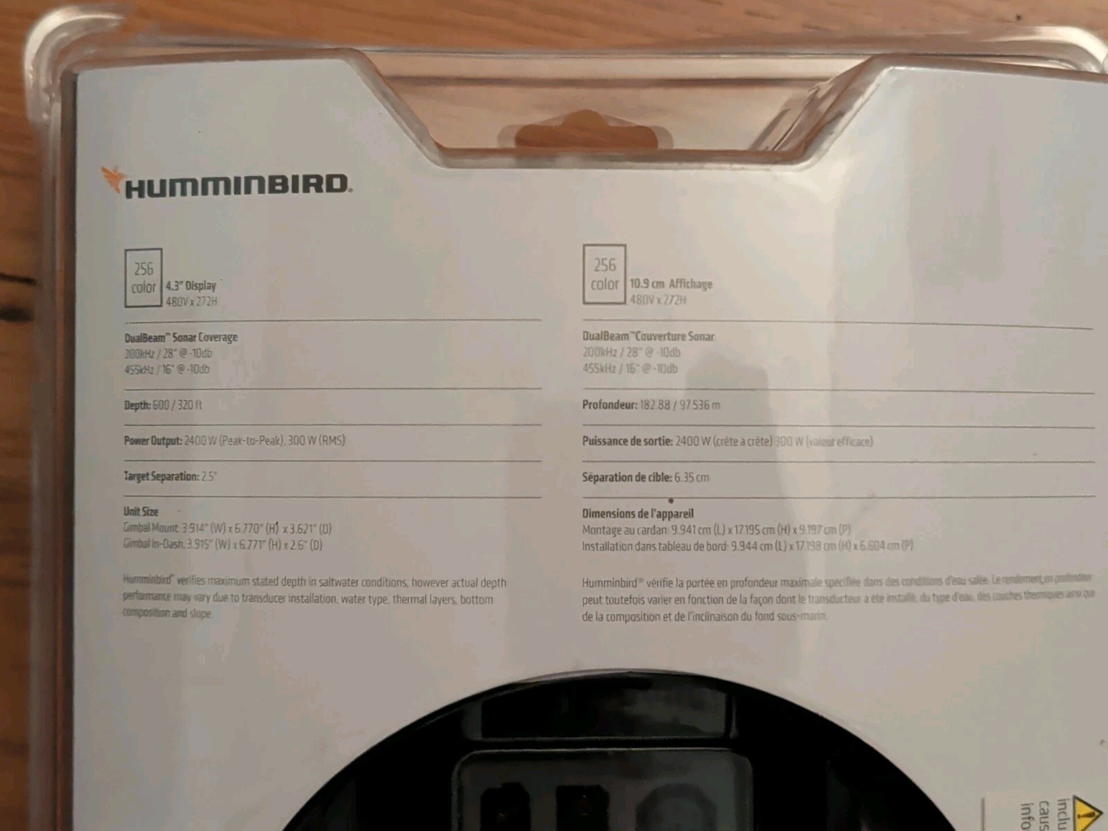 Humminbird PiranhaMAX 4 Fish Finder (410150-1)