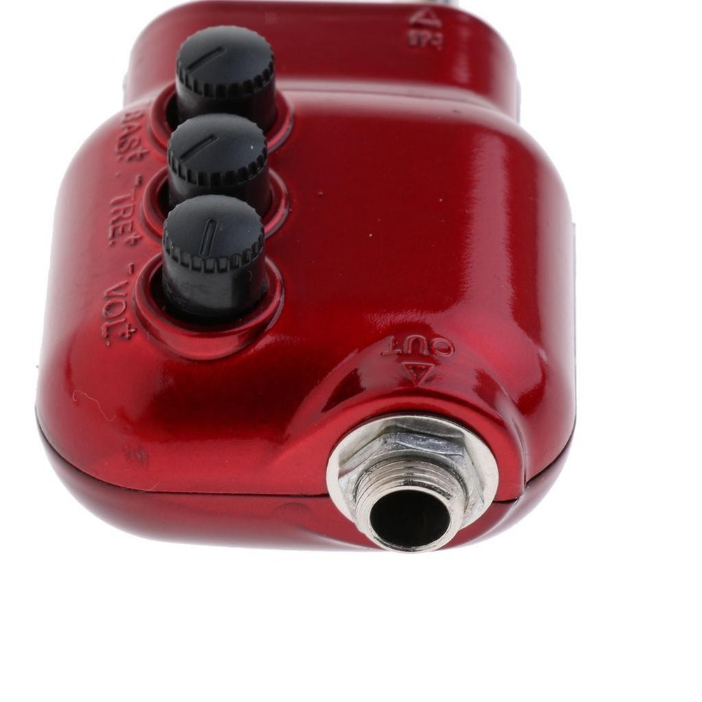 Red Pickup EQ Amplifier DI Accessory