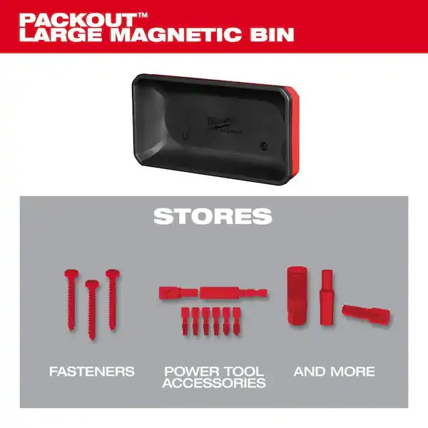 PACKOUT Large Magnetic Bin Tool Holder