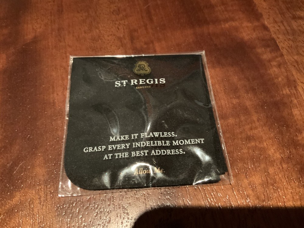 St Regis Bangkok Computer Cleaning cloth
