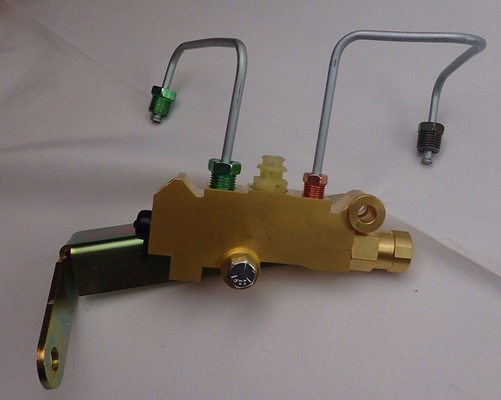 55-72 GM Disc Drum Front Brake Proportioning Valve Lines Bracket Conversion Kit