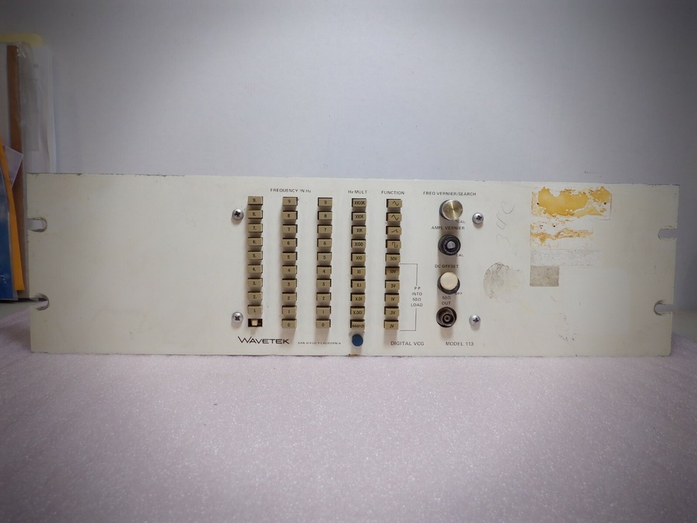 Wavetek Digital VCG Model 113