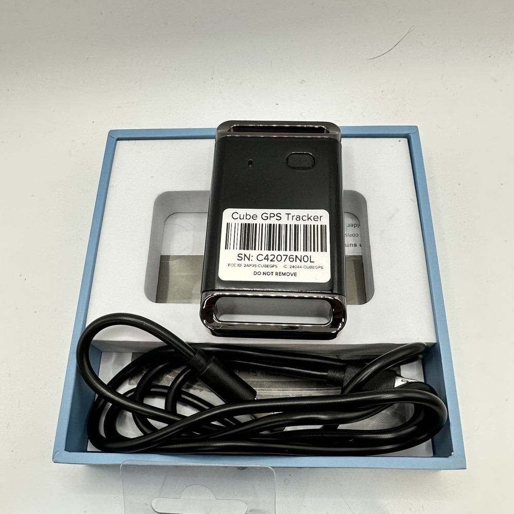 Cube GPS Tracker, Waterproof, Worldwide Coverage Real-Time Tracking (OpenBox)