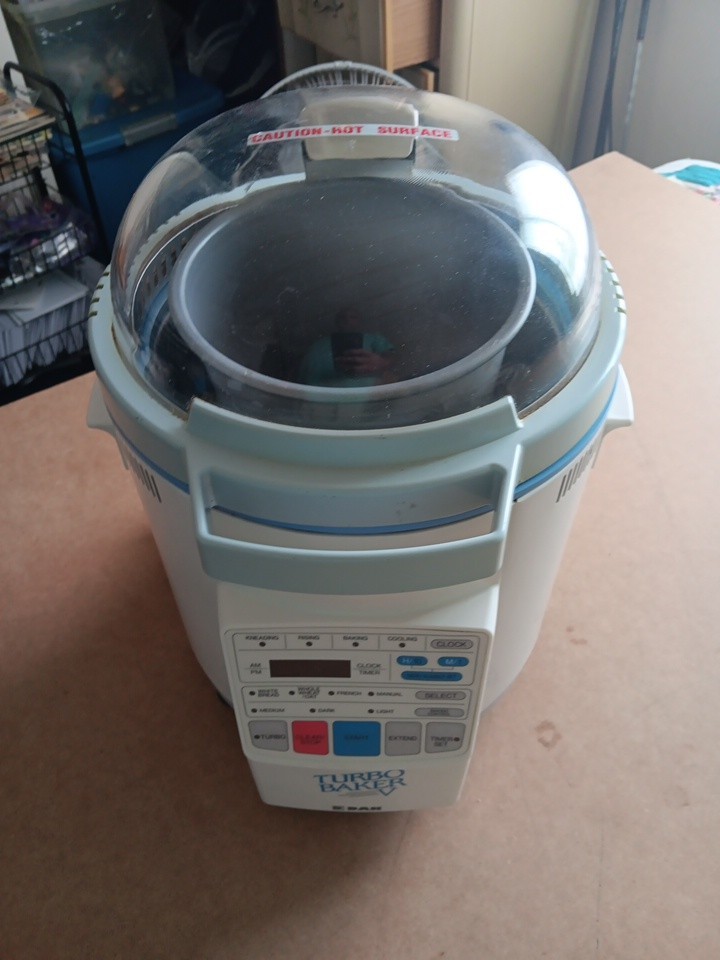 DAK TURBO BAKER V MANUALS - Bread Machine Tested Working