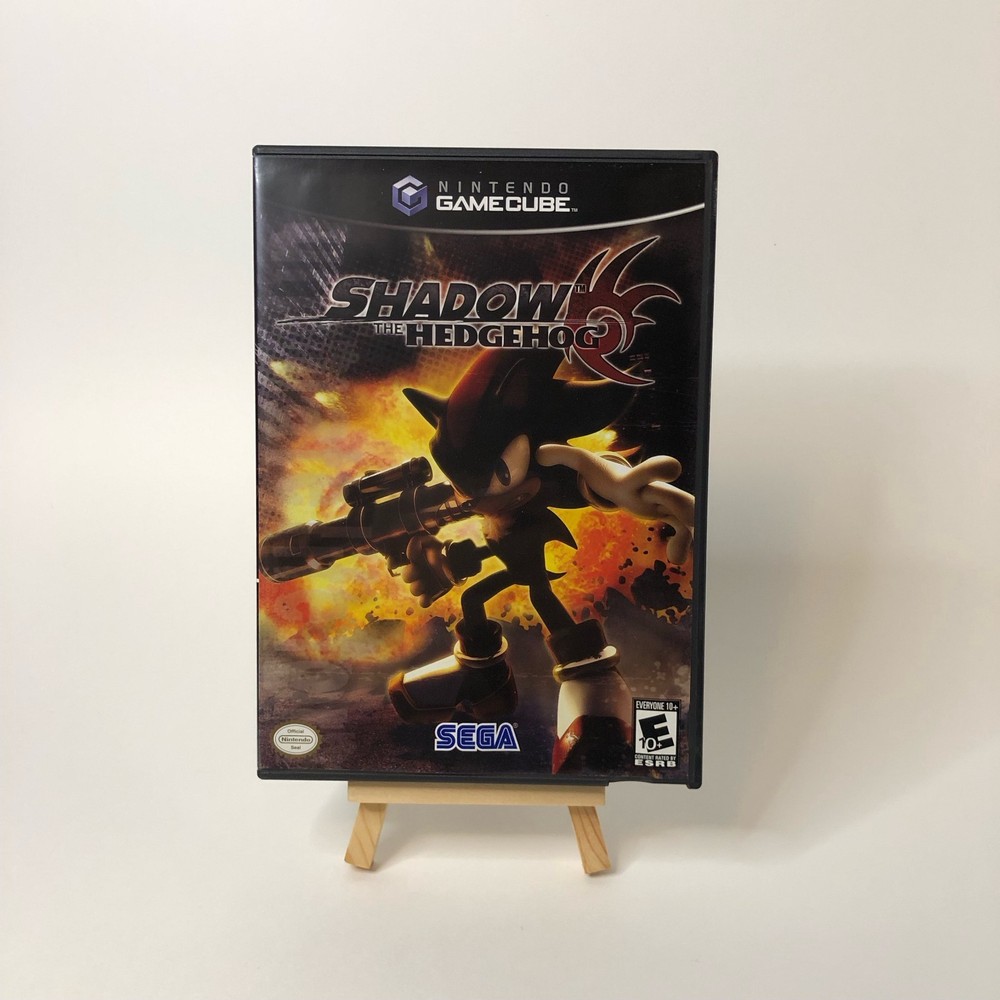 Replacement Case and Manual Only for Shadow The Hedgehog Nintendo GameCube