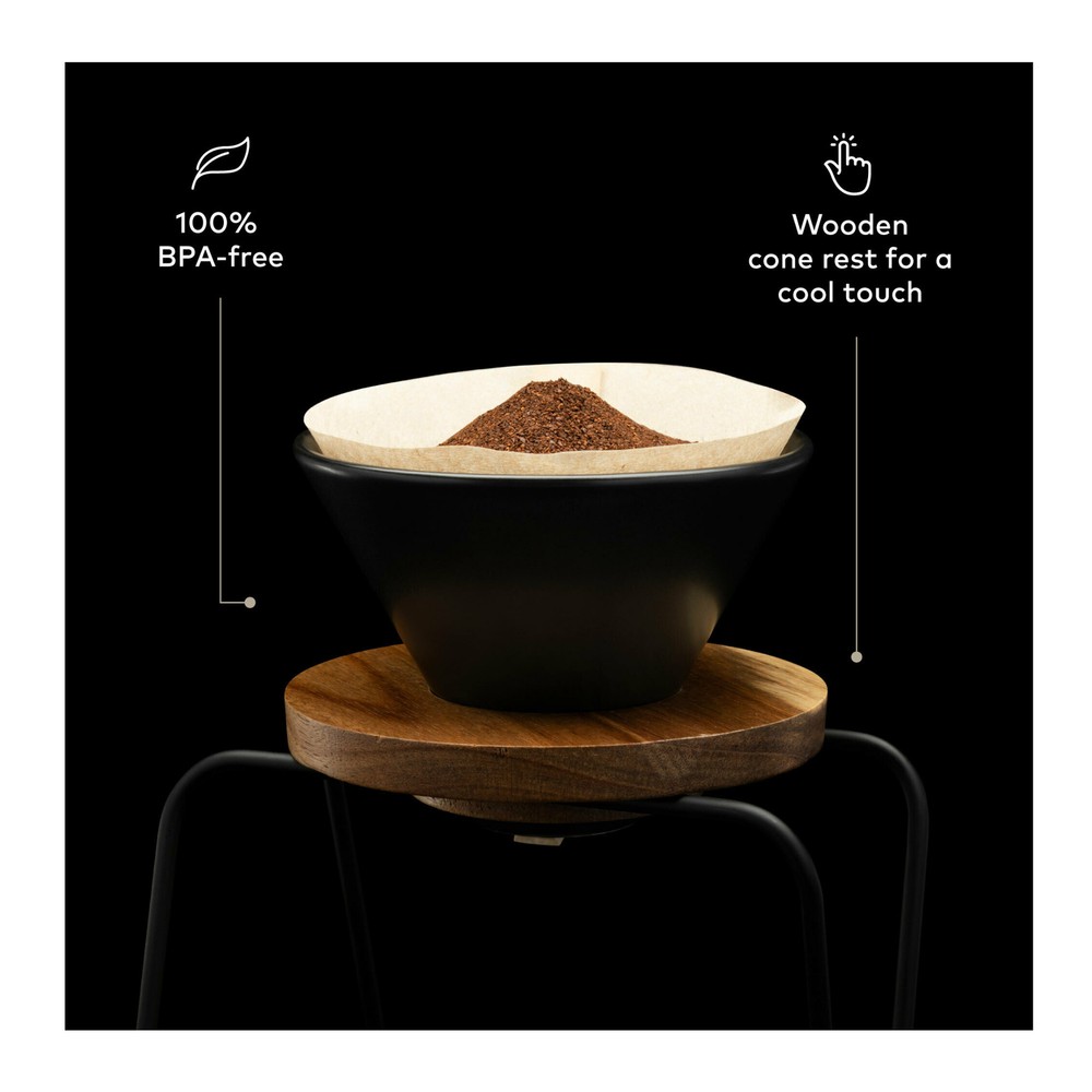ChefWave Coffee Enthusiast Bundle Set Pour Over Coffee Maker Set with Coffee Mug