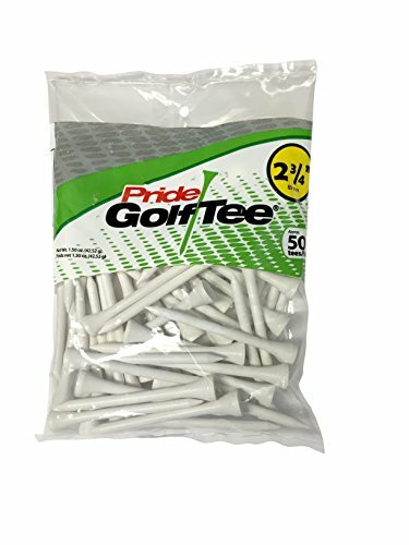 Pride Golf Tee - 2-3/4 inch Deluxe Tee - 500 Count (White)