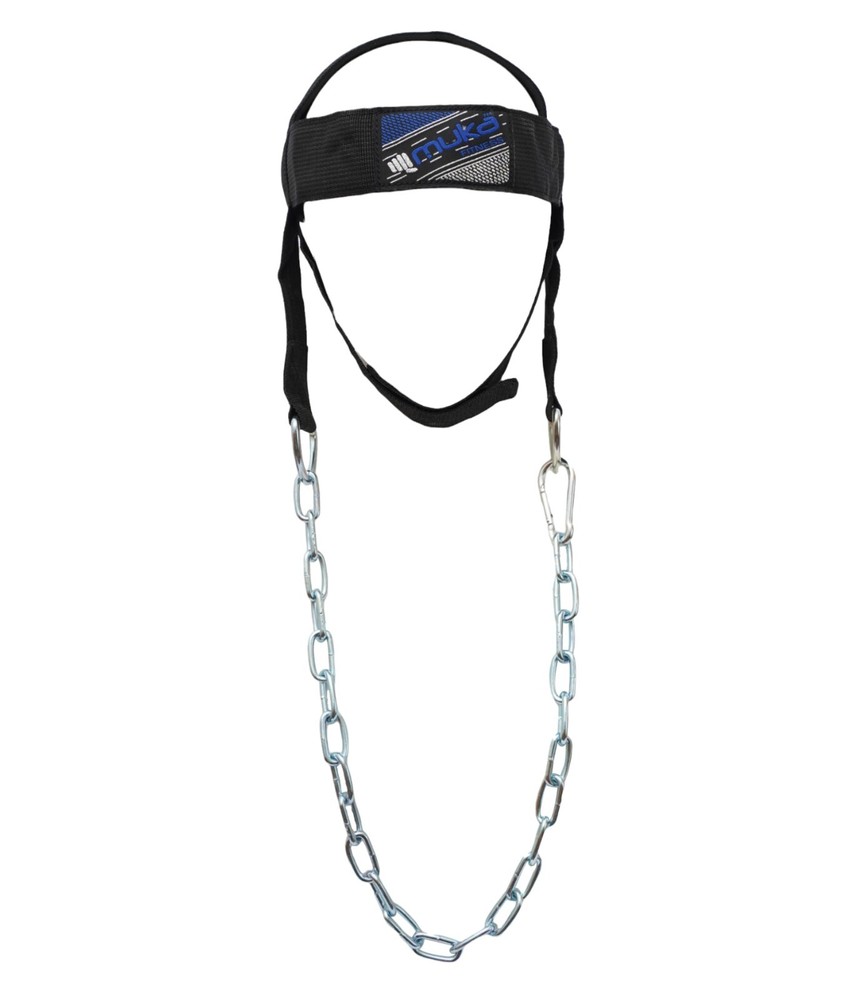 Muka Weight Lifting Head Harness Gym Workout Exercise Training with Neck Strap