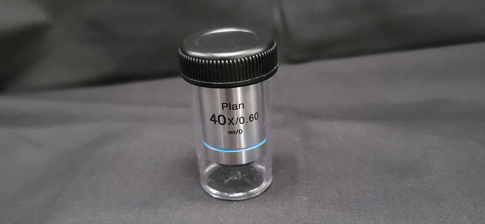 OMAX 40X/0.60 INFINITIY CORRECTED PLAN ACHROMATIC MICROSCOPE OBJECTIVE *OPENBOX*