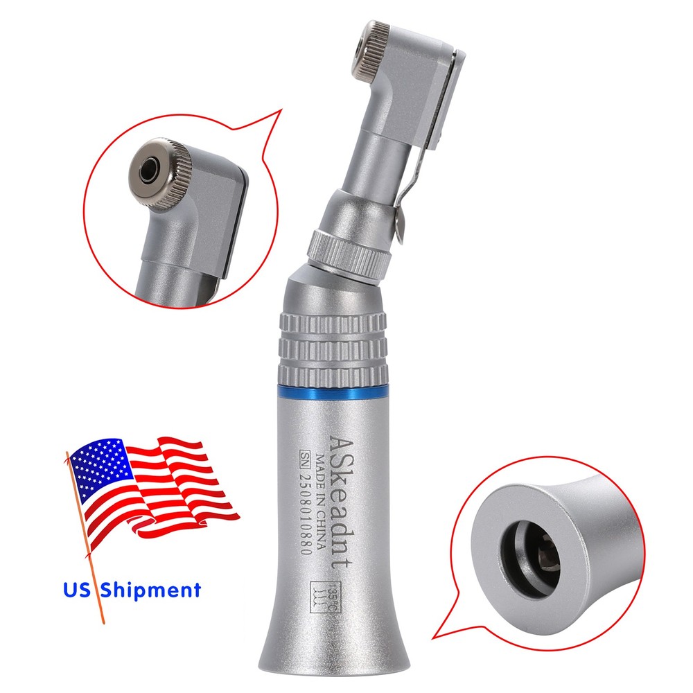 NSK Style Dental Slow Low Speed Contra Angle Handpiece Push / Latch Head E-type