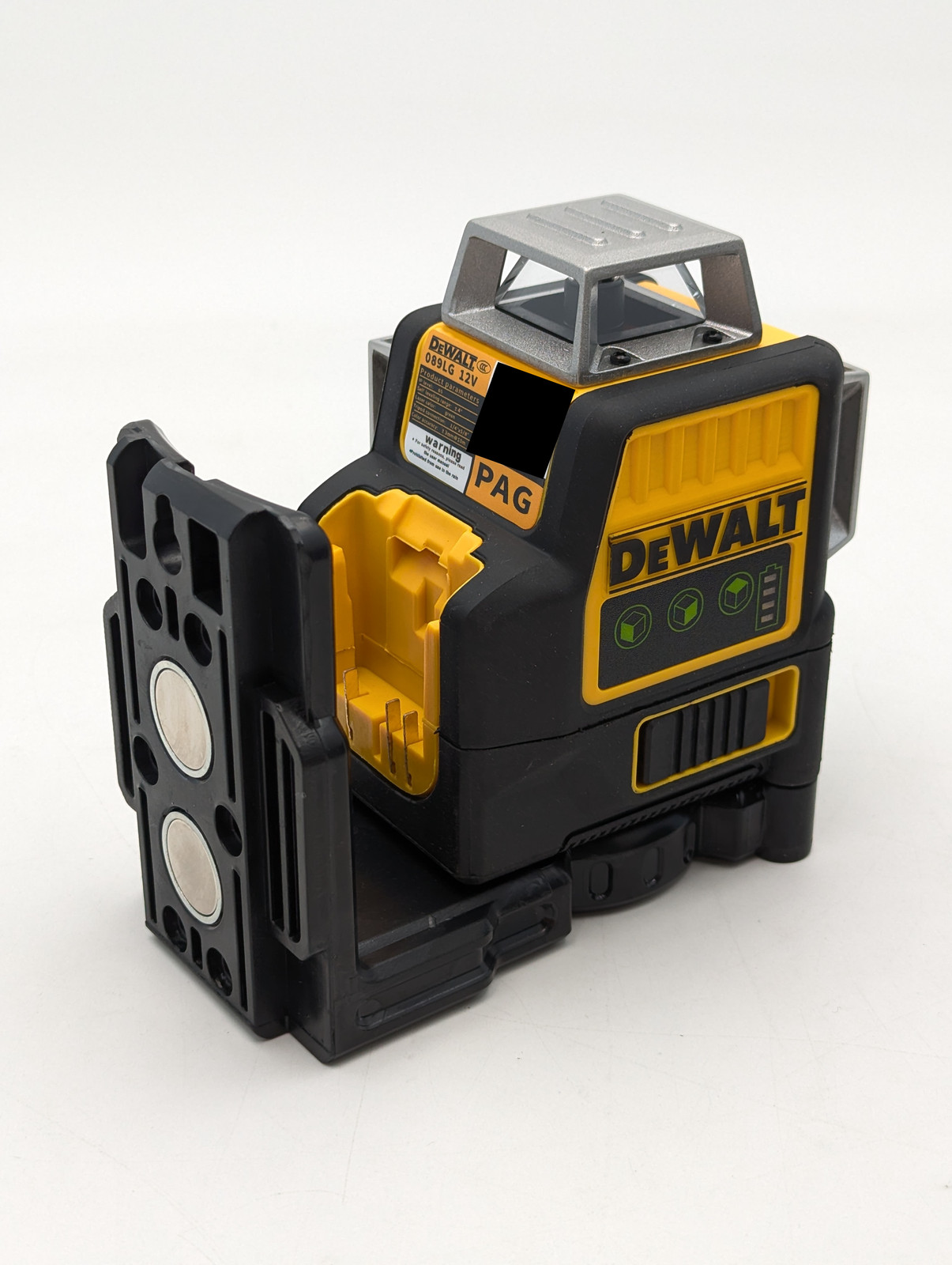 Dewalt DW089LG Laser 3 x 360 12V MAX Green Laser Level w/Battery (089LG) Yellow
