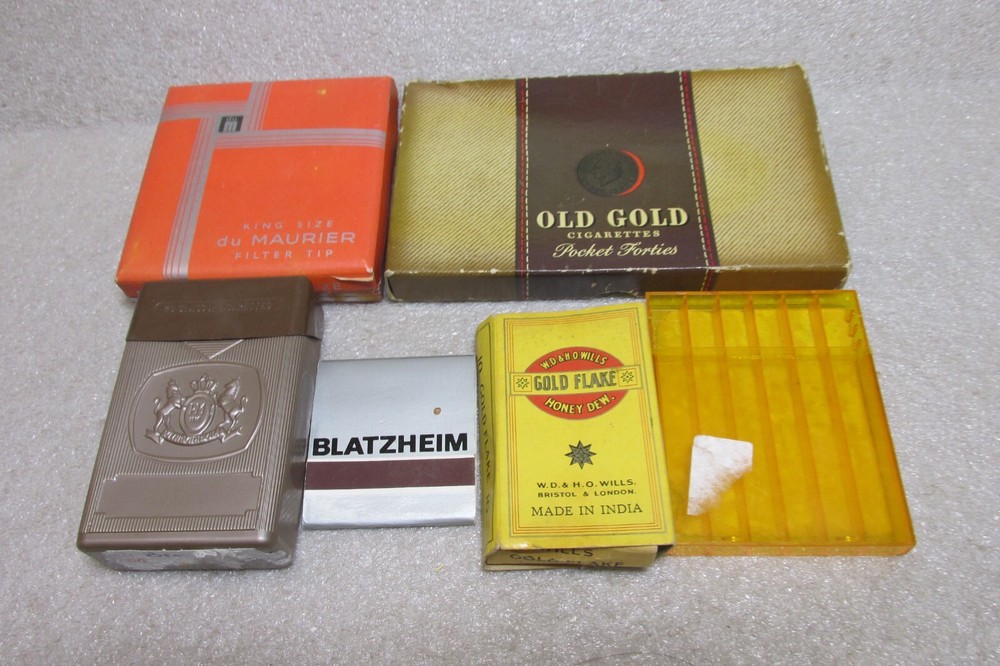 CIGARETTE & CHEW BOXES & MATCHES