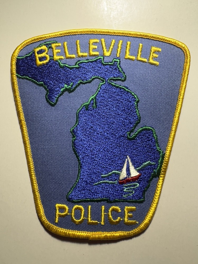 Belleville Michigan Police Patch