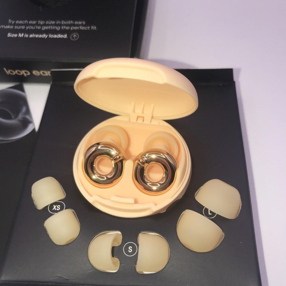 Loop Switch 2 Earplugs Multi-Mode Noise Reducing Adjustable - Gold