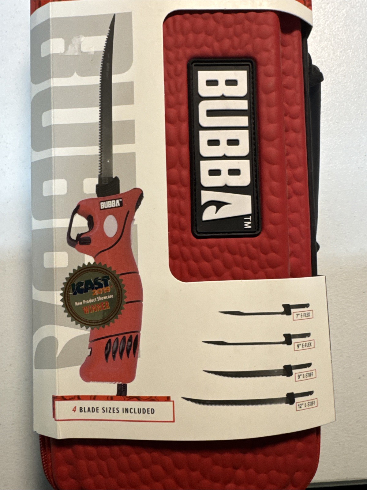 BUBBA 110V Electric Fillet Knife with Non-Slip Grip Handle, 4 Ti-Nitride S.S....