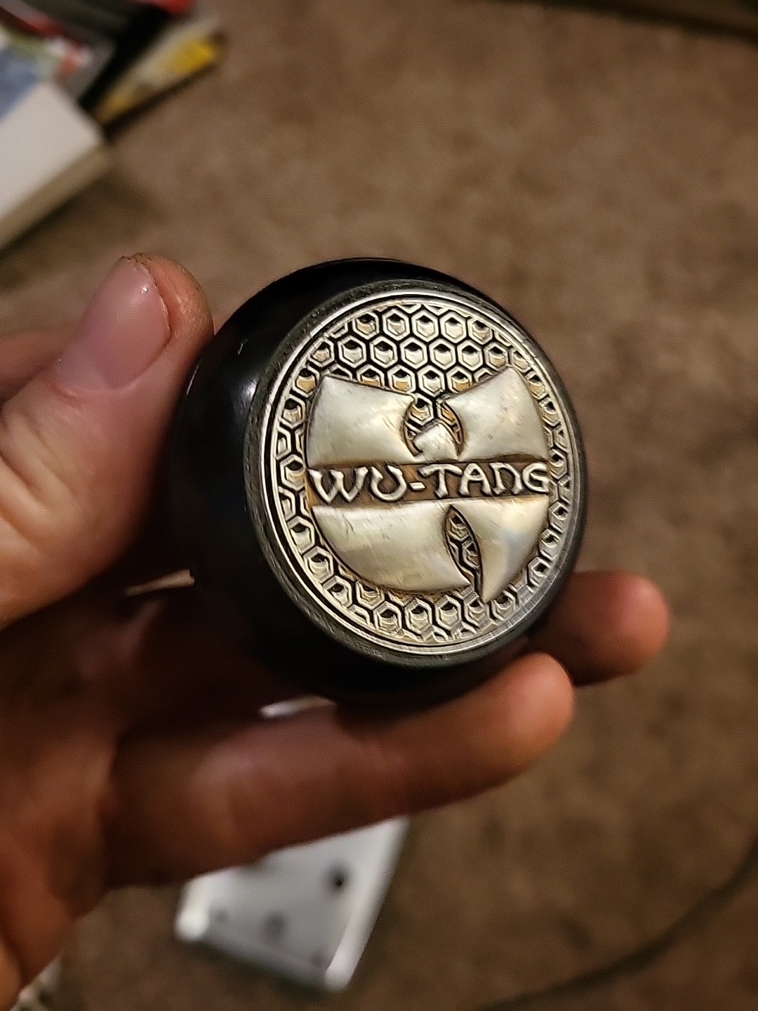 WU TANG CLAN SHIFT knob HOTROD RATROD  SCTA TROG 1932  MODEL A PICKUP TRUCK