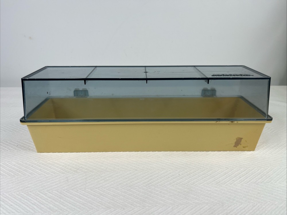 Vintage Microstore 3.5" Floppy Disk Storage