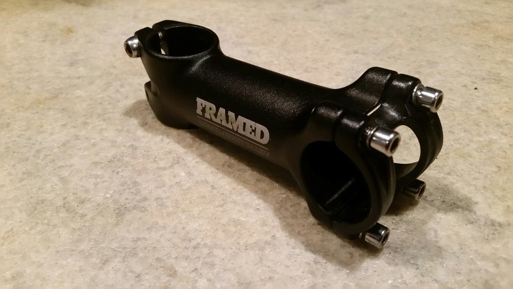 Framed 1-1/8" Threadless Stem 105mm Alloy 31.8mm